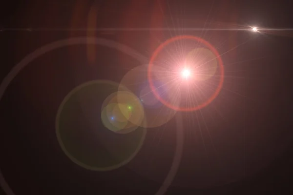 Lens flare effect — Stock Photo, Image