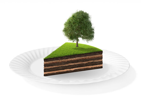 Крест на маленьком острове
