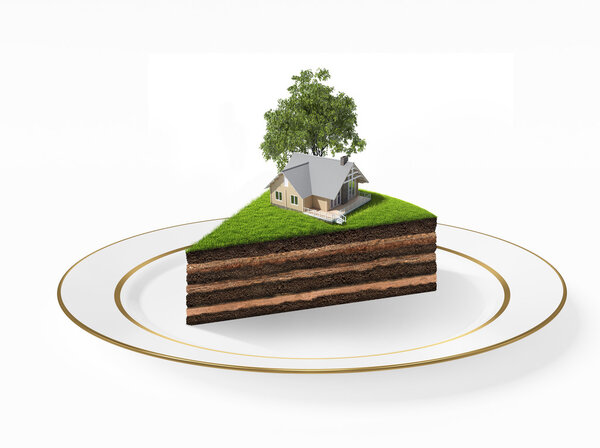 Крест на маленьком острове
