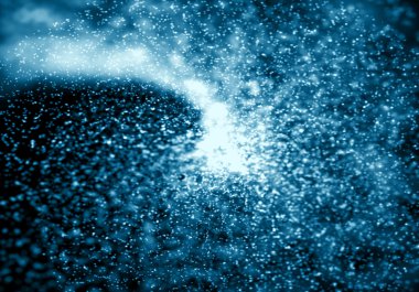 Kızdırma bokeh doku