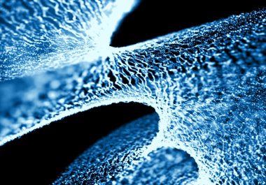 Kızdırma bokeh doku