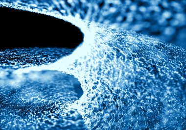 Kızdırma bokeh doku