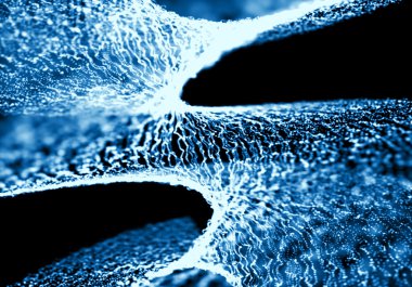 Kızdırma bokeh doku