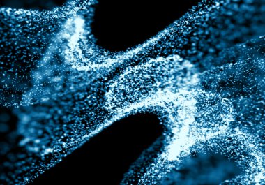 Kızdırma bokeh doku