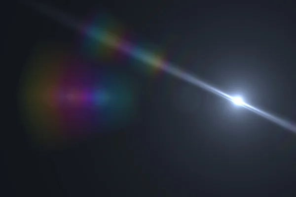 Lens flare effect — Stock Photo, Image