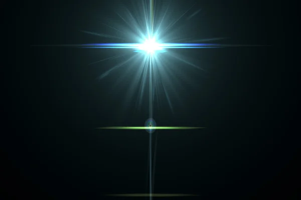 Mercek aydınlatma etkisi — Stok fotoğraf