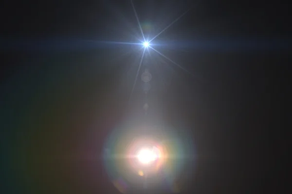 Lens flare effect — Stock Photo, Image