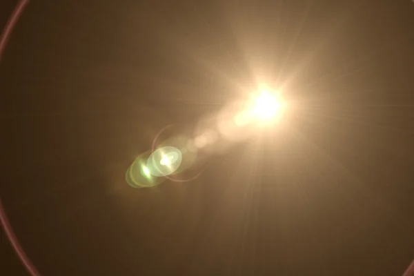 Lens flare effect — Stock Photo, Image