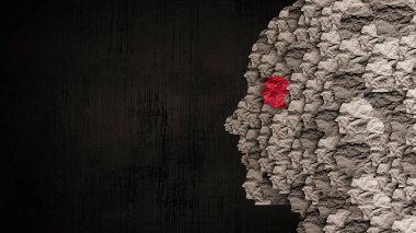 Çok kültürlü toplum ve uluslararası hoşgörü arka planı 3D oluşturma