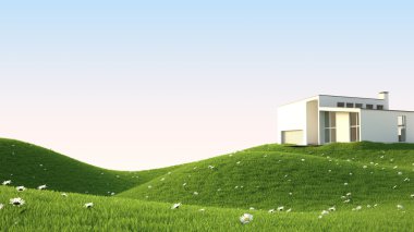 Yeşil Çimen Alanı 