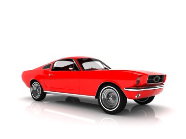 rendering isolated car