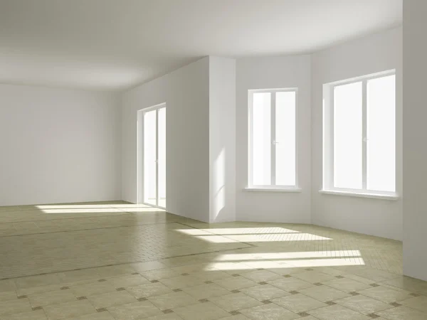 Render empty interior — Stock Photo, Image