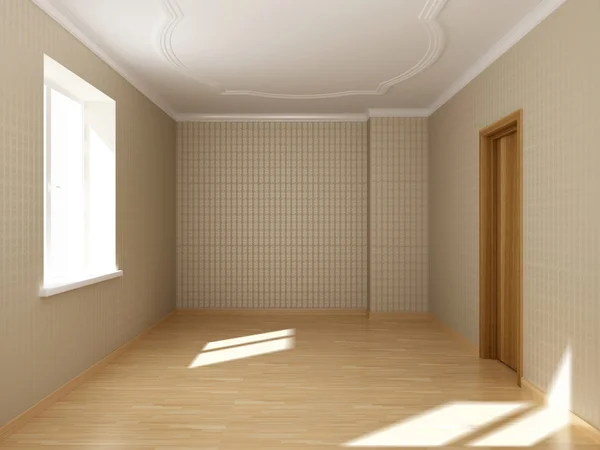 Render empty interior — Stockfoto