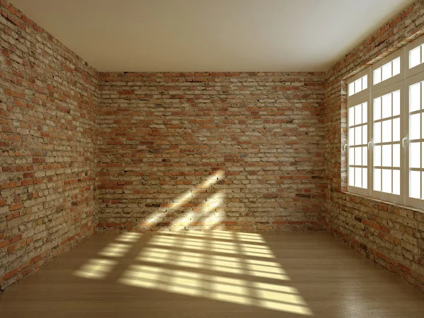 Render empty interior — Stock Photo, Image