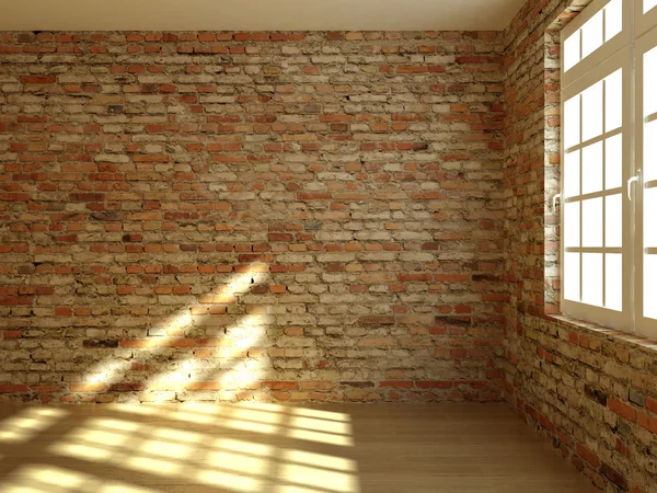 Render empty interior — Stock Photo, Image