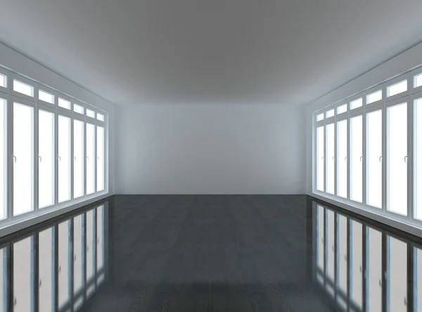 Render empty interior — Stockfoto