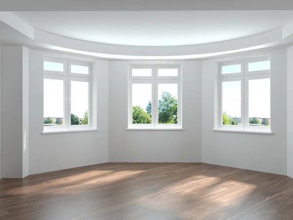 Render empty interior — Stockfoto