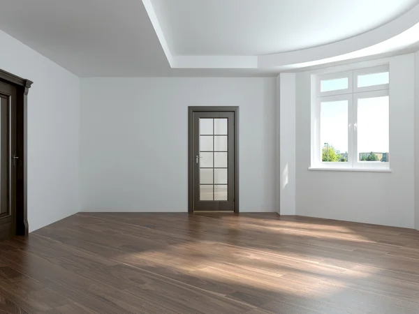 Render empty interior — Stockfoto