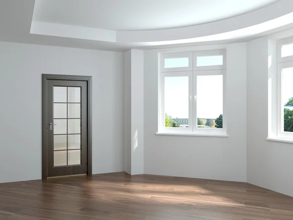 Render empty interior — Stockfoto