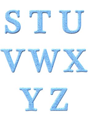 3d alfabesi harfleri