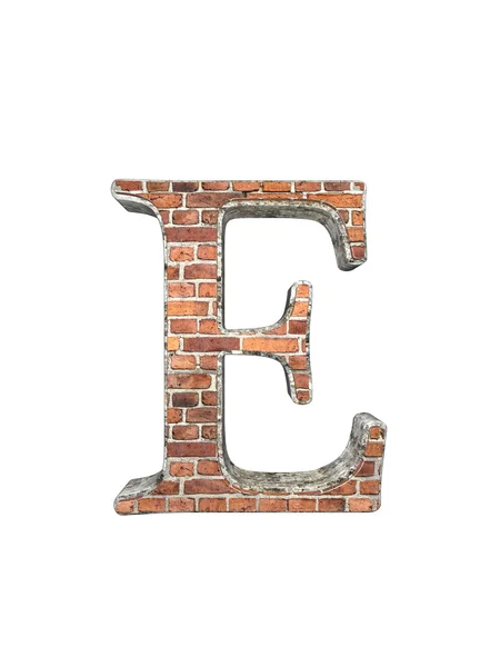 Huruf alfabet 3D — Stok Foto