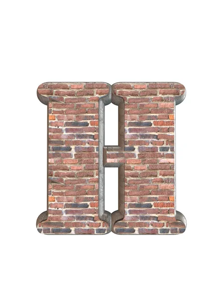 Lettere alfabeto 3D — Foto Stock