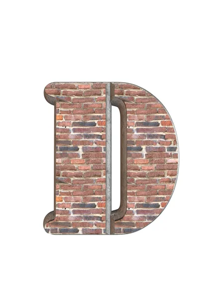 Ábécé betűket 3d — Stock Fotó