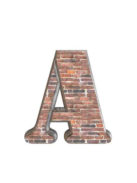 Alfabet letters 3d — Stockfoto