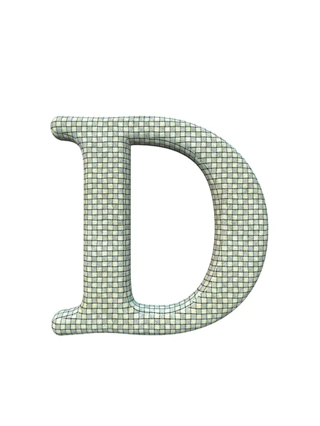 Letras del alfabeto 3D — Foto de Stock