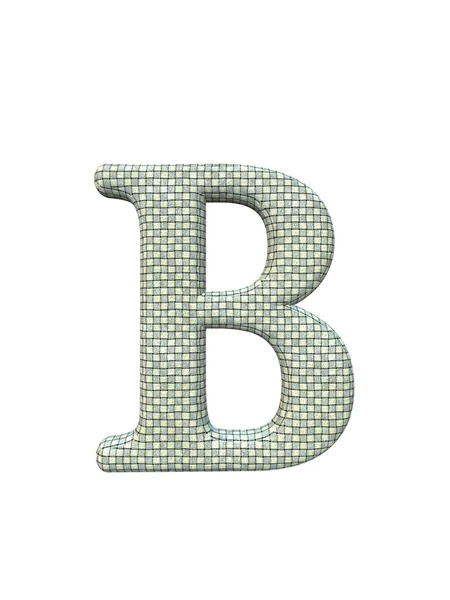 Alphabet letters 3D — Stock Photo, Image