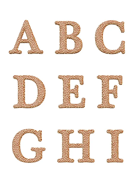 Alphabet letters 3D — Stock Photo, Image