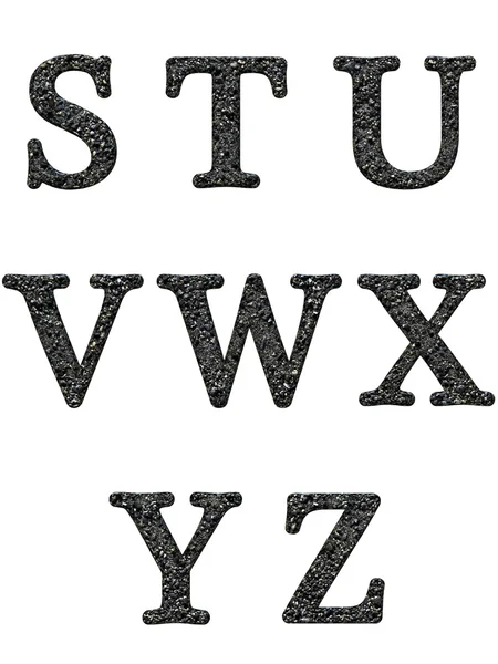 Alphabet Buchstaben 3d — Stockfoto