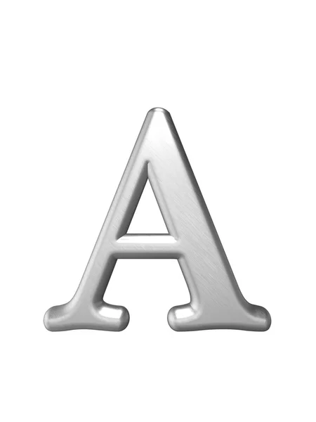 Lettere alfabeto 3D — Foto Stock