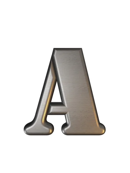 Alphabet Buchstaben 3d — Stockfoto