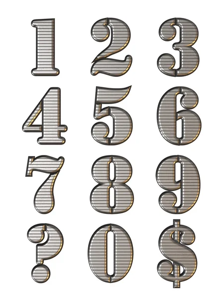 Lettres alphabet 3D — Photo