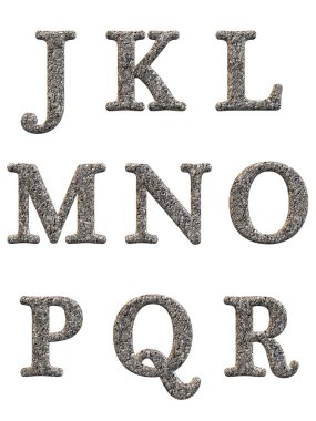 3d alfabesi harfleri