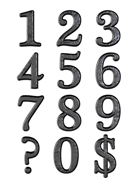 Alfabetet bokstäver 3d — Stockfoto