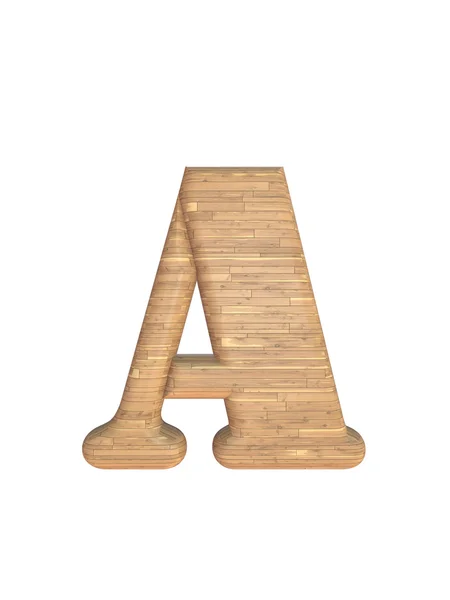 Letras do alfabeto 3D — Fotografia de Stock