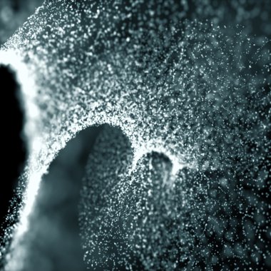 Soyut dairesel bokeh arkaplanı