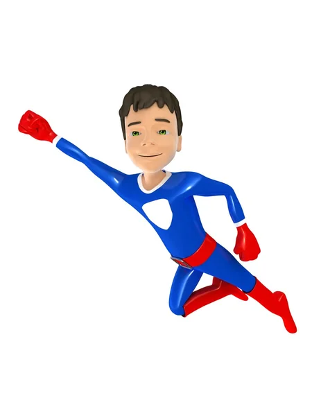 救助に小さなスーパー ヒーロー — ストック写真