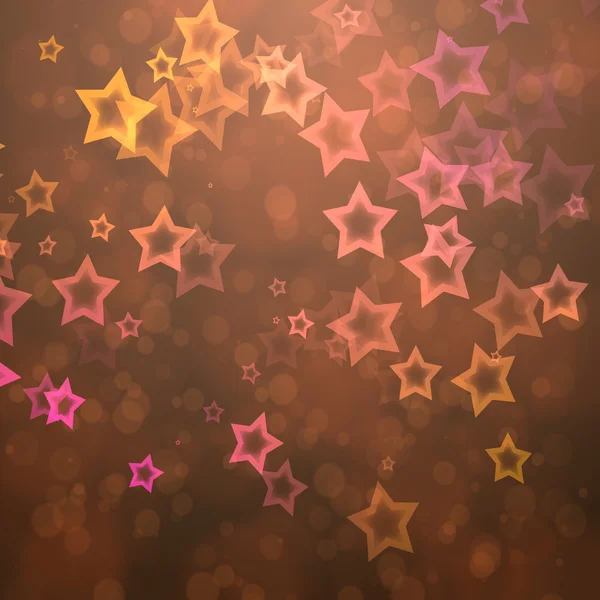 Estrelas abstratas de fundo bokeh — Fotografia de Stock