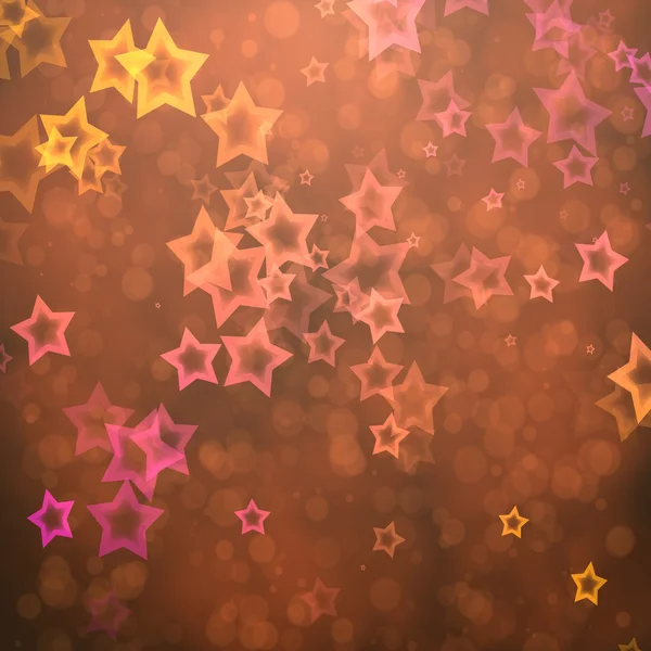 Абстрактні зірки з фону боке — стокове фото