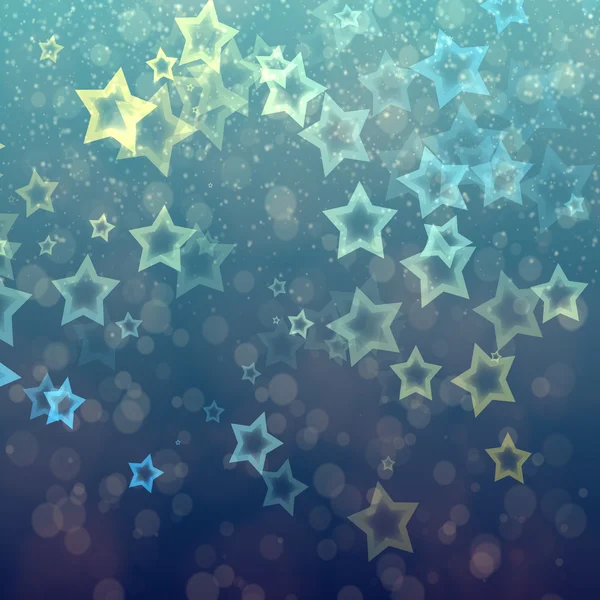 Estrelas abstratas de fundo bokeh — Fotografia de Stock