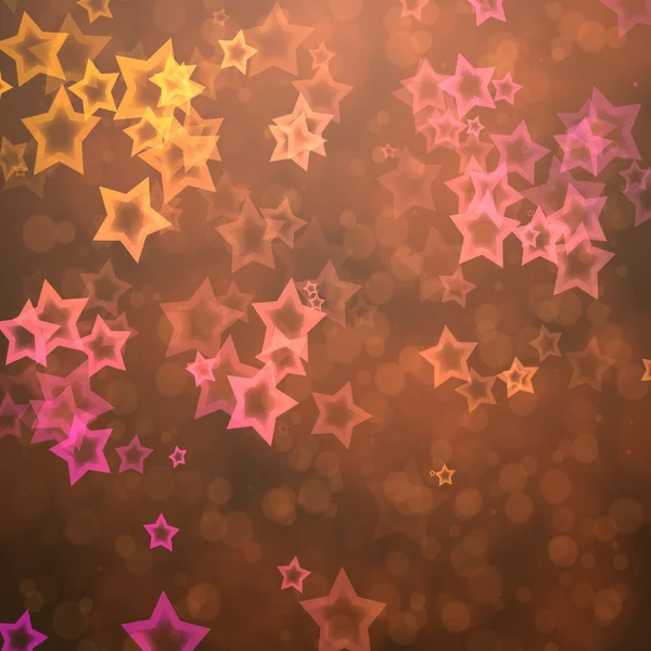 Estrelas abstratas de fundo bokeh — Fotografia de Stock