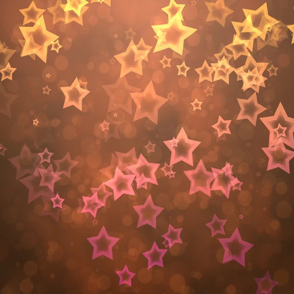 Estrelas abstratas de fundo bokeh — Fotografia de Stock