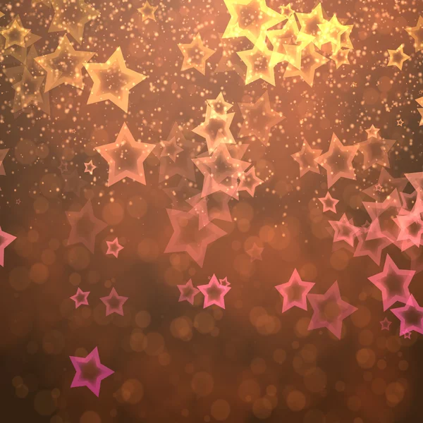 Абстрактні зірки з фону боке — стокове фото