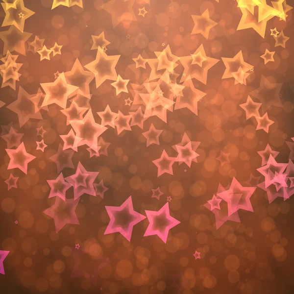 Абстрактные звёзды на боке — стоковое фото