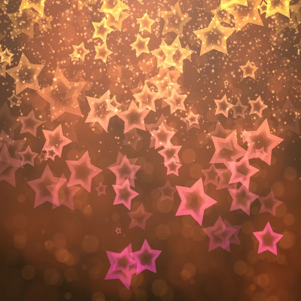 Estrelas abstratas de fundo bokeh — Fotografia de Stock