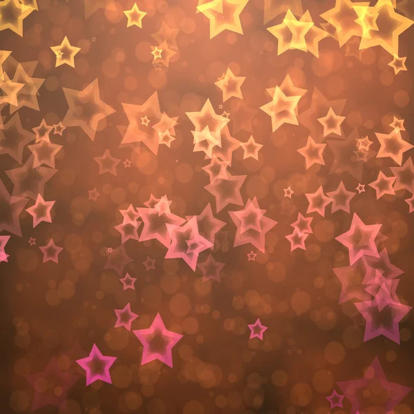 Estrelas abstratas de fundo bokeh — Fotografia de Stock