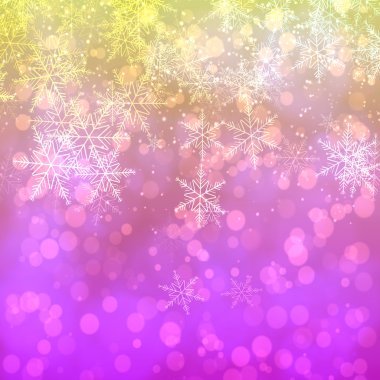 Noel kar taneleri arka plan